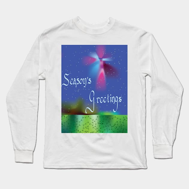 Season's Greetings Long Sleeve T-Shirt by Barschall